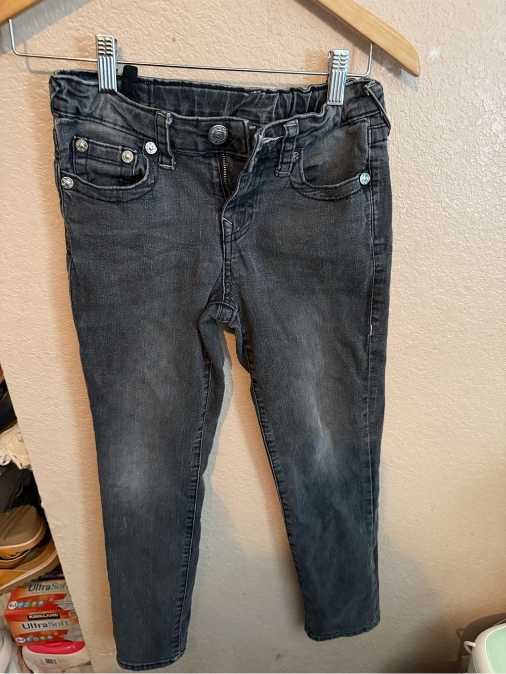 True Religion Women's Black Skinny Jeans